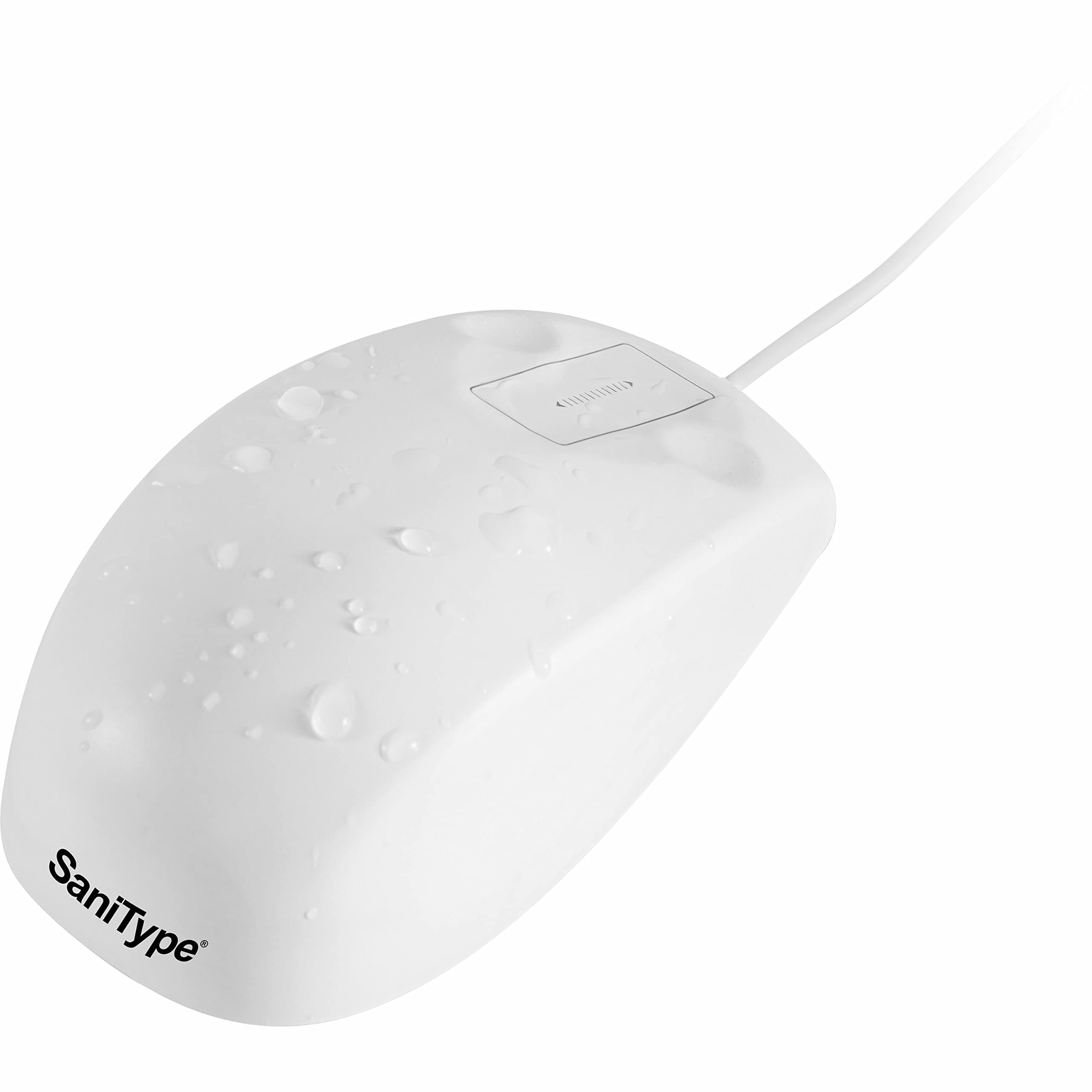 Professional-Grade Optical Waterproof Mouse with Touchpad-Scroll (USB) (White) | OMST0C03-W