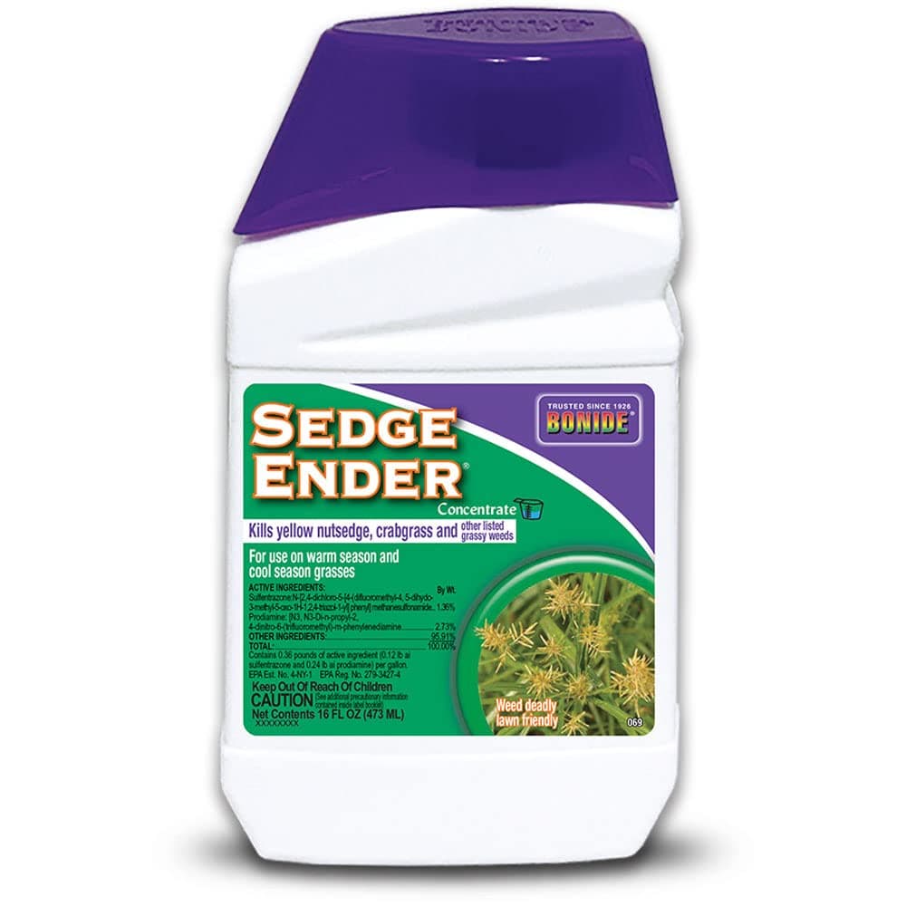 Sedge Ender, 16 oz Concentrated Weed Killer For Outdoors, Fast-Acting and Rainproof, Lawn Friendly Formula