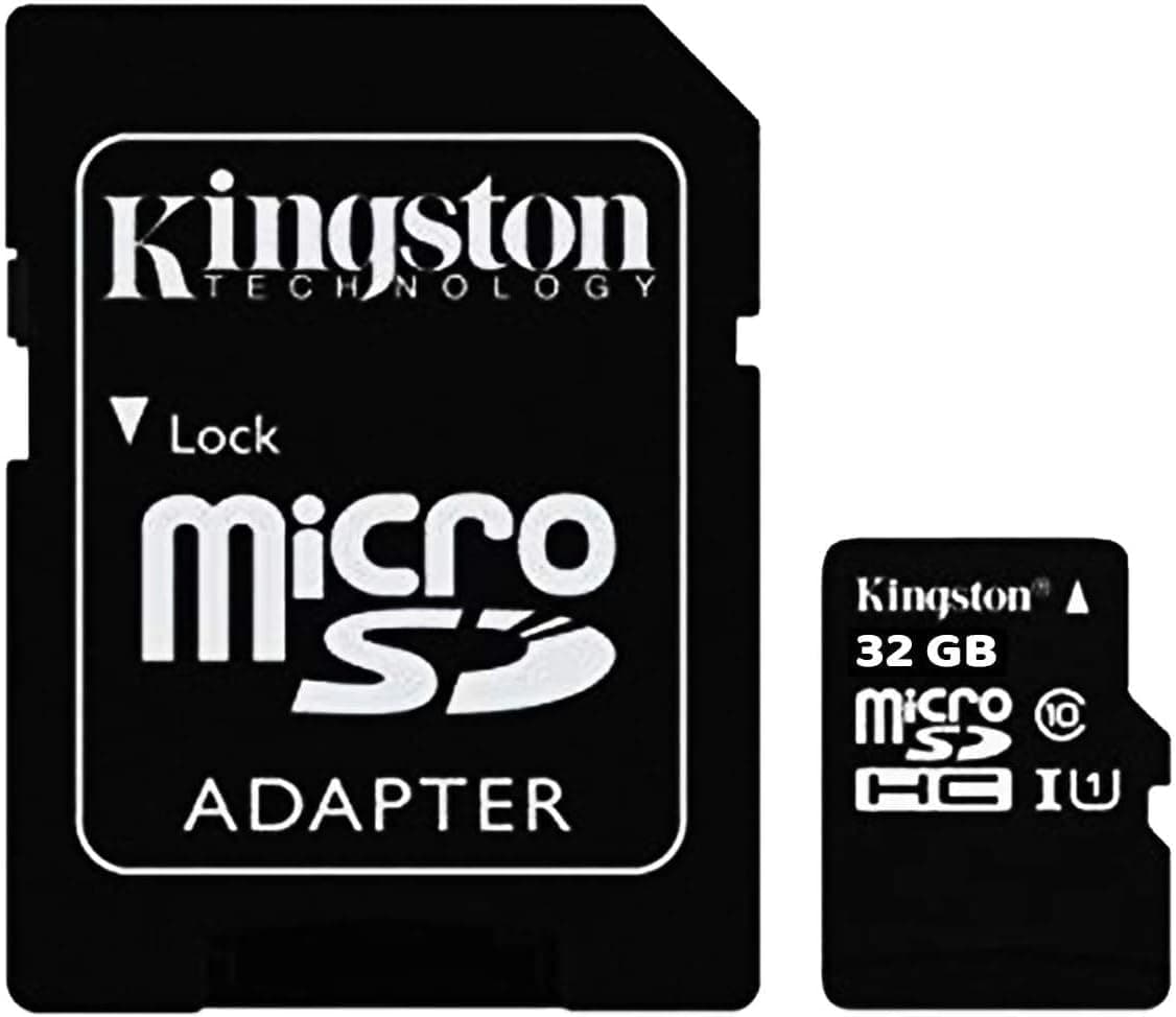 32GB Micro SD card preloaded with NOOBS for Raspberry Pi 5, 4, Model 3. Pi Zero, Zero 2W.