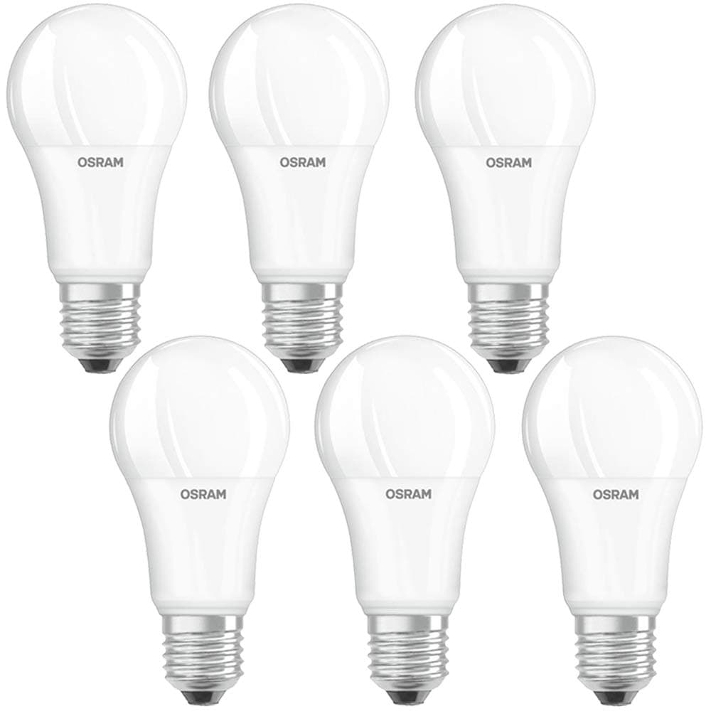 Osram Parathom Energy Saving Dimmable 13w Equivalent to 100w E27 Screw Cap Warm White LED Light Bulbs 6 Pack (6)