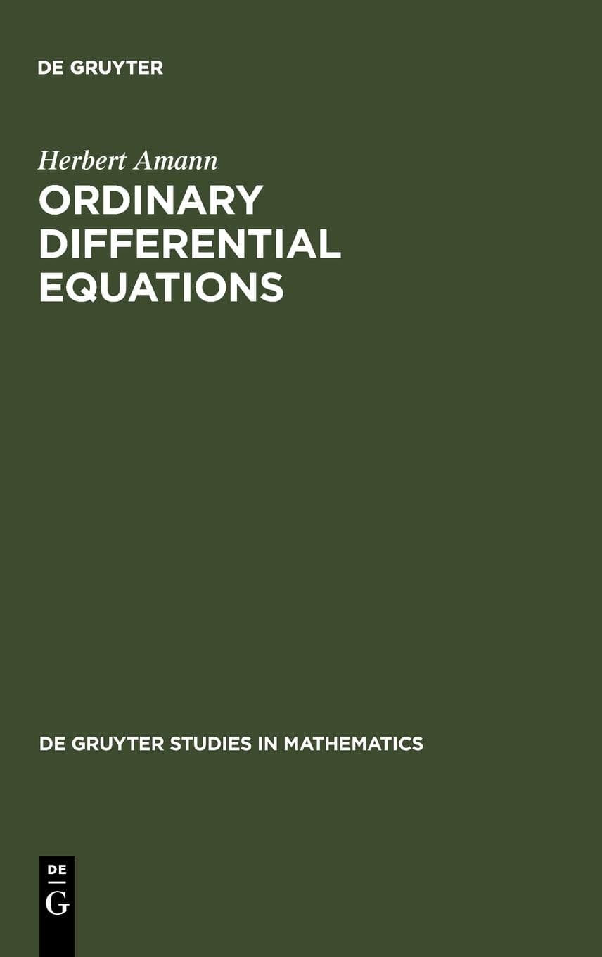 Ordinary Differential Equations: An Introduction to Nonlinear Analysis