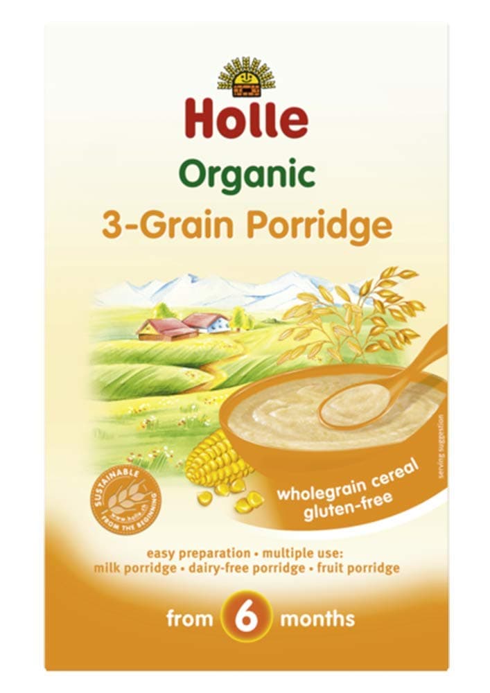 Organic Wholegrn 3 Grain Cereal
