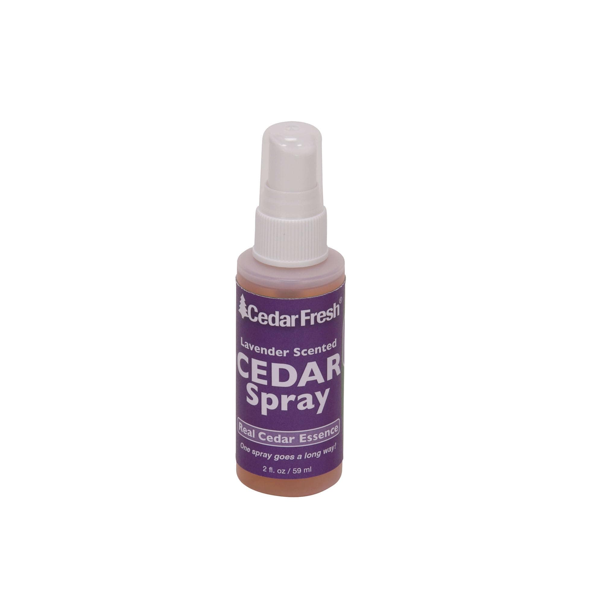 CedarFresh 84802 Cedar Power Spray with Lavender Essence Scent | Protects Closets | Restores Scent to Cedar Wood Accessories | 2 fl. oz., Purple