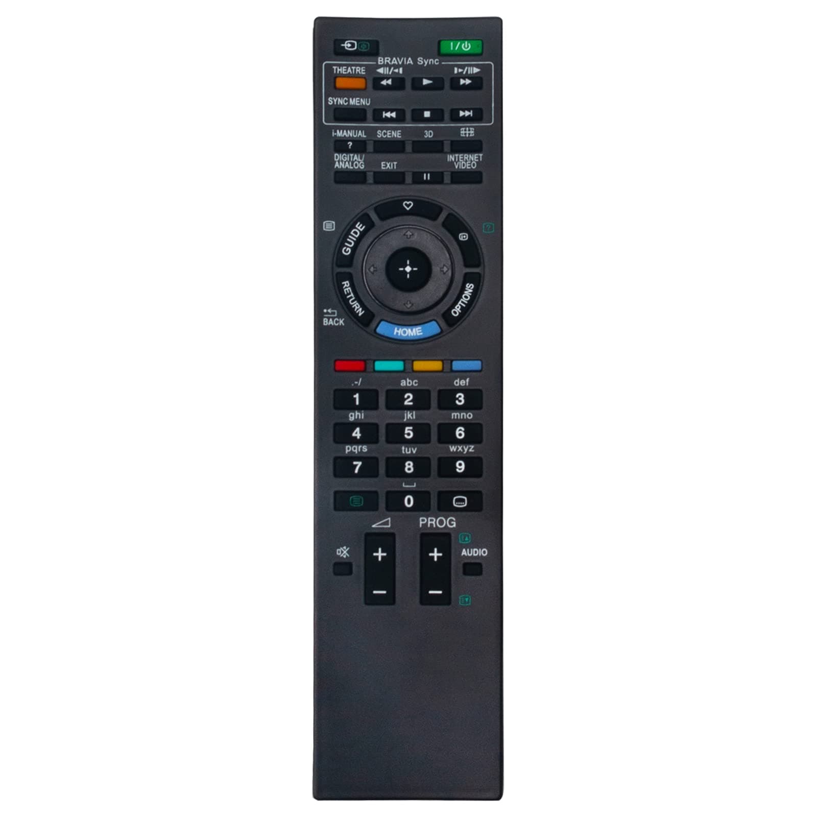 Allimity RM-ED019 RM-ED034 Replacement Remote Control fit for Sony LCD Digital Colour TV KDL-40HX800 KDL-46HX800 KDL40HX800 KDL46HX800