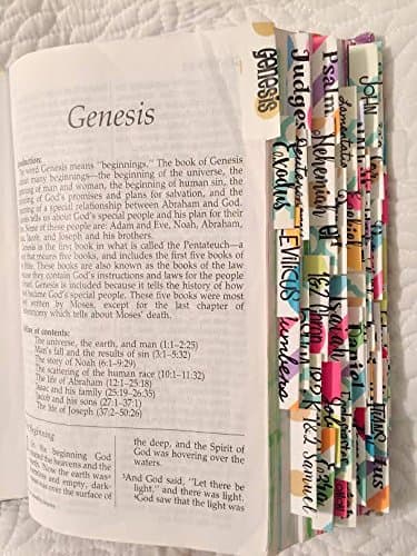 Bible Tabs - Polka Dots - Catholic Books Version