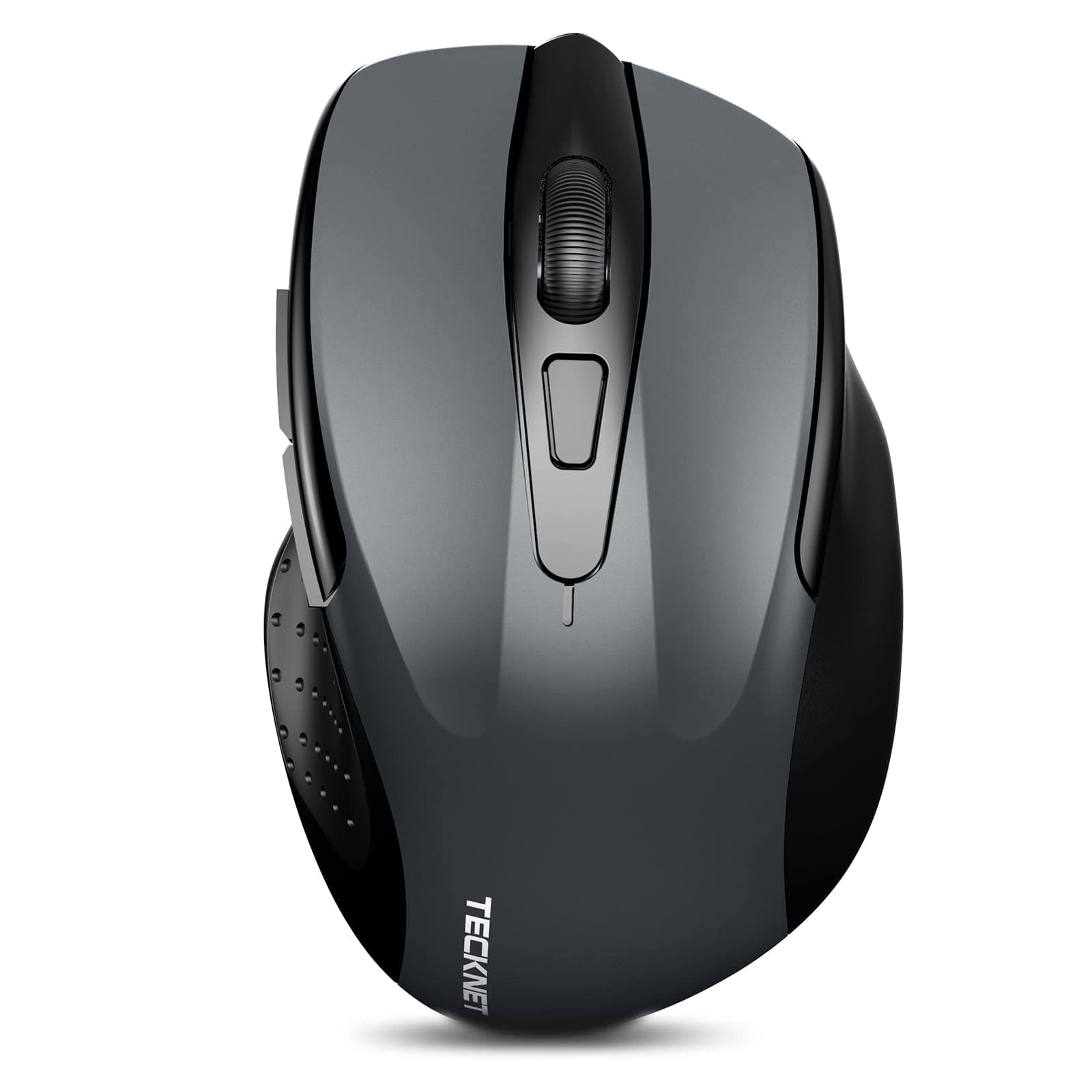 TECKNET Bluetooth Mouse, 3200DPI Wireless Mouse Portable Cordless Mice for Laptop Computer Mouse with 6 Adjustable DPI, 24 Months Long Battery Life Cordless USB Mouse for Laptop PC Office Home Work