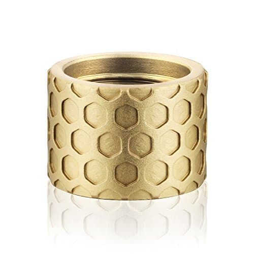 Backup Tactical 1/2X28 Honeycomb Thread Protector, Flat Dark Earth