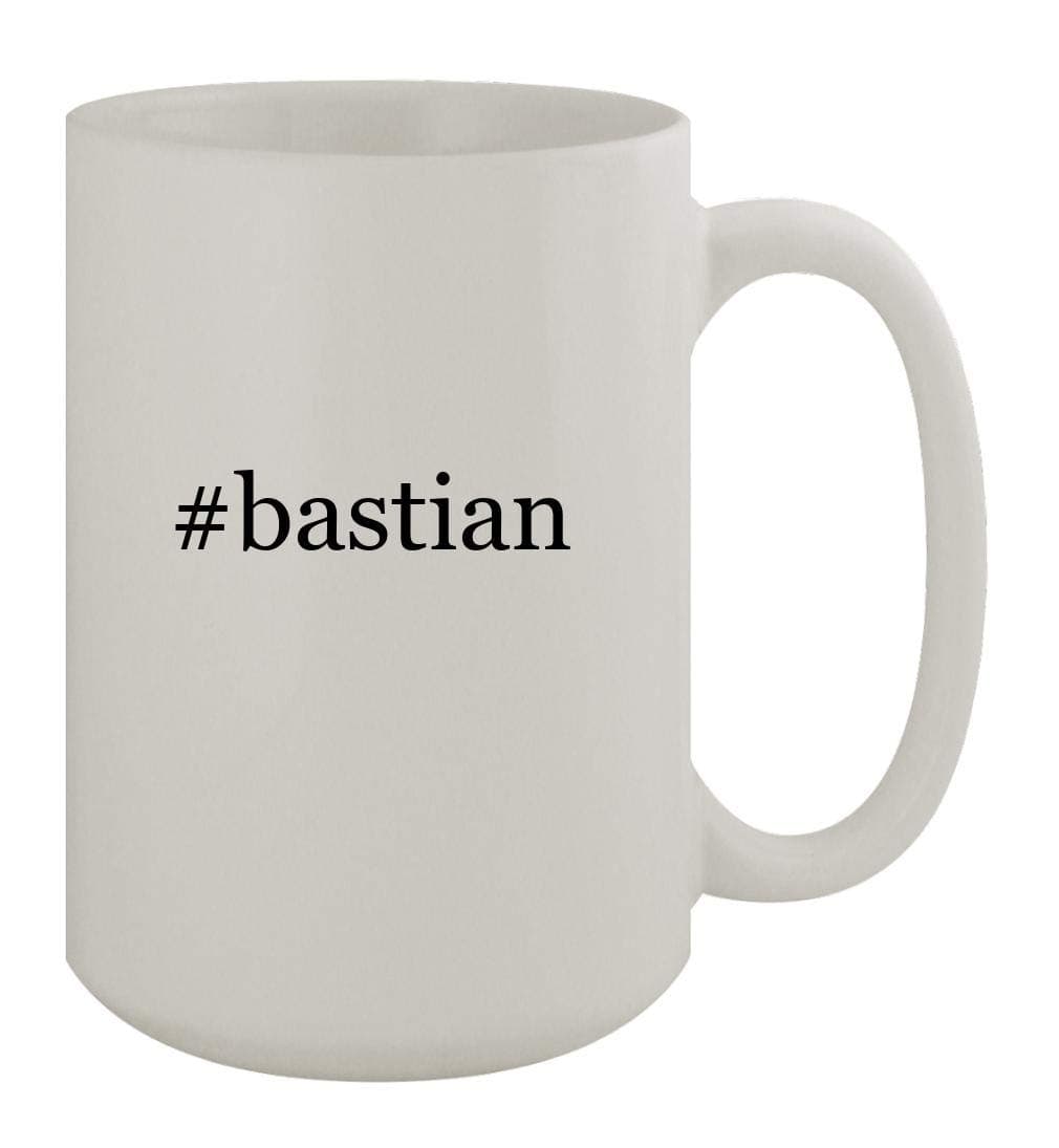 #bastian - 15oz Ceramic White Coffee Mug, White