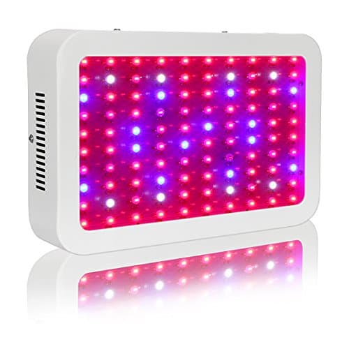 Led Grow Light, 1000W Double Chips Full Spectrum Led Light Grow with UV/IR for Greenhouse Plant Veg and Flower Gianor
