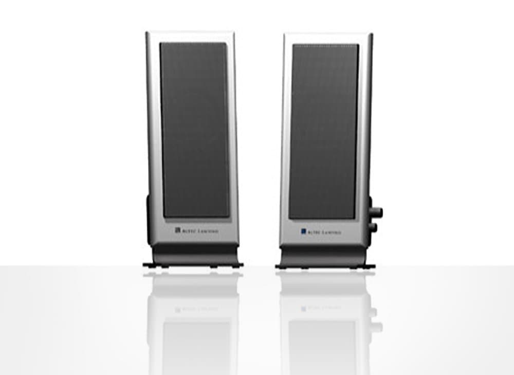 Altec Lansing VS2121 2.1 Computer Speaker System (3-Speaker, Black & Silver)