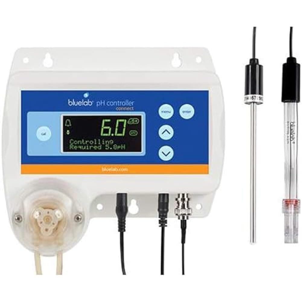Bluelab CONTPHCON pH Controller Connect with Monitoring, Dosing and Data Logging of Solution pH Levels (Connect Stick not Included)