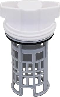 DC97-16991A AP5586931 Washing Machine Drain Pump Filter for Samsung Washing WF42H5600AW/A2, WF42H5000AW, WF42H5000AW/A2, WF42H5600AP, WF42H5600AP/A2 -Replaces 2813211, PS4222025