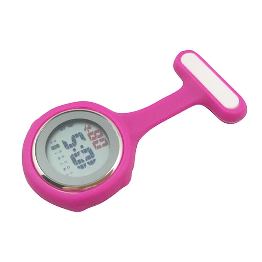 AmytoWomen Multi Function Digital FOB Watch Nurse Watch