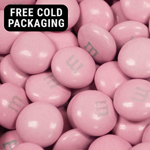 Pink M&Ms Candy 2lb - Milk Chocolate