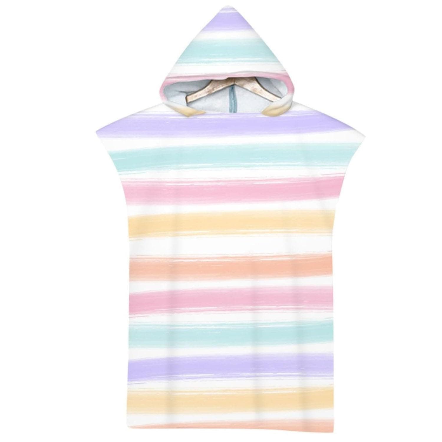 X spring Beach Towel, 75 110 cm Microfiber Beach Towel, Surf Poncho Towel for Adults, Surf Poncho Wearable Hooded Towel, Turkish Towels Light Beach Towel for Beach Travel Surfing Camping (A)