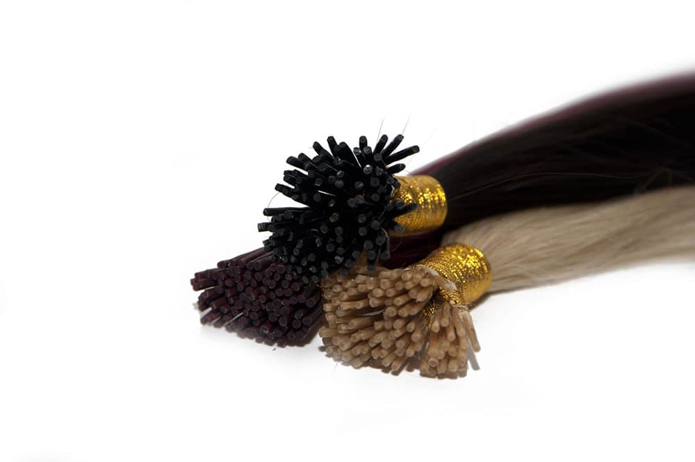 50 Strands Micro Ring Tip Hair Extensions 18" 1g Strands Straight AAAA Grade Remy Human Hair -Chocolate Brown 4#