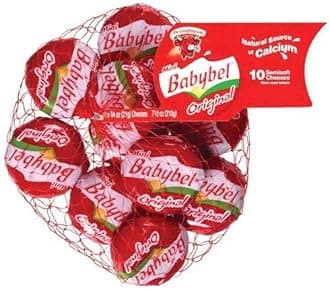 Mini Babybel Original Cheese, 7.5 Ounce -- 12 per case.