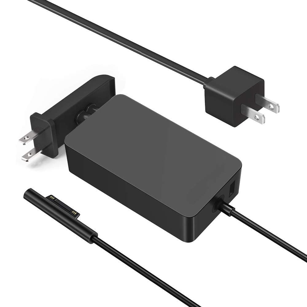 Surface Pro Charger 65W for Microsoft Surface Pro 9/8/7+/7/6/5/4/3/X, Surface Laptop 5/4/3/2/1/Studio, Surface Go Tablet, Surface Book 3/2/1 Power Supply Adapter, Support 65W&44W&36W&24W