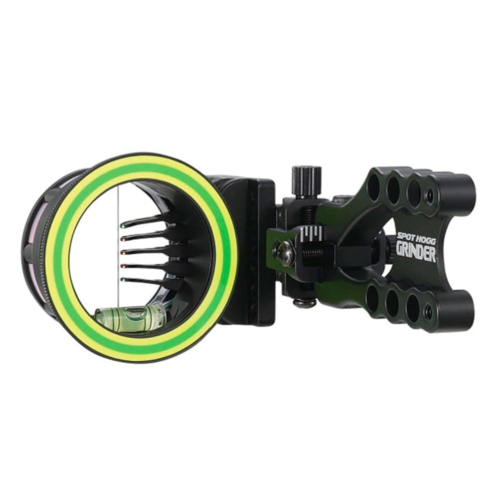Spot Hogg Grinder MRT with Micro Adjust | 5 Pin Bow Sight | Right/Left Handed | Pin Size .01/.019/.029 | Made in The USA