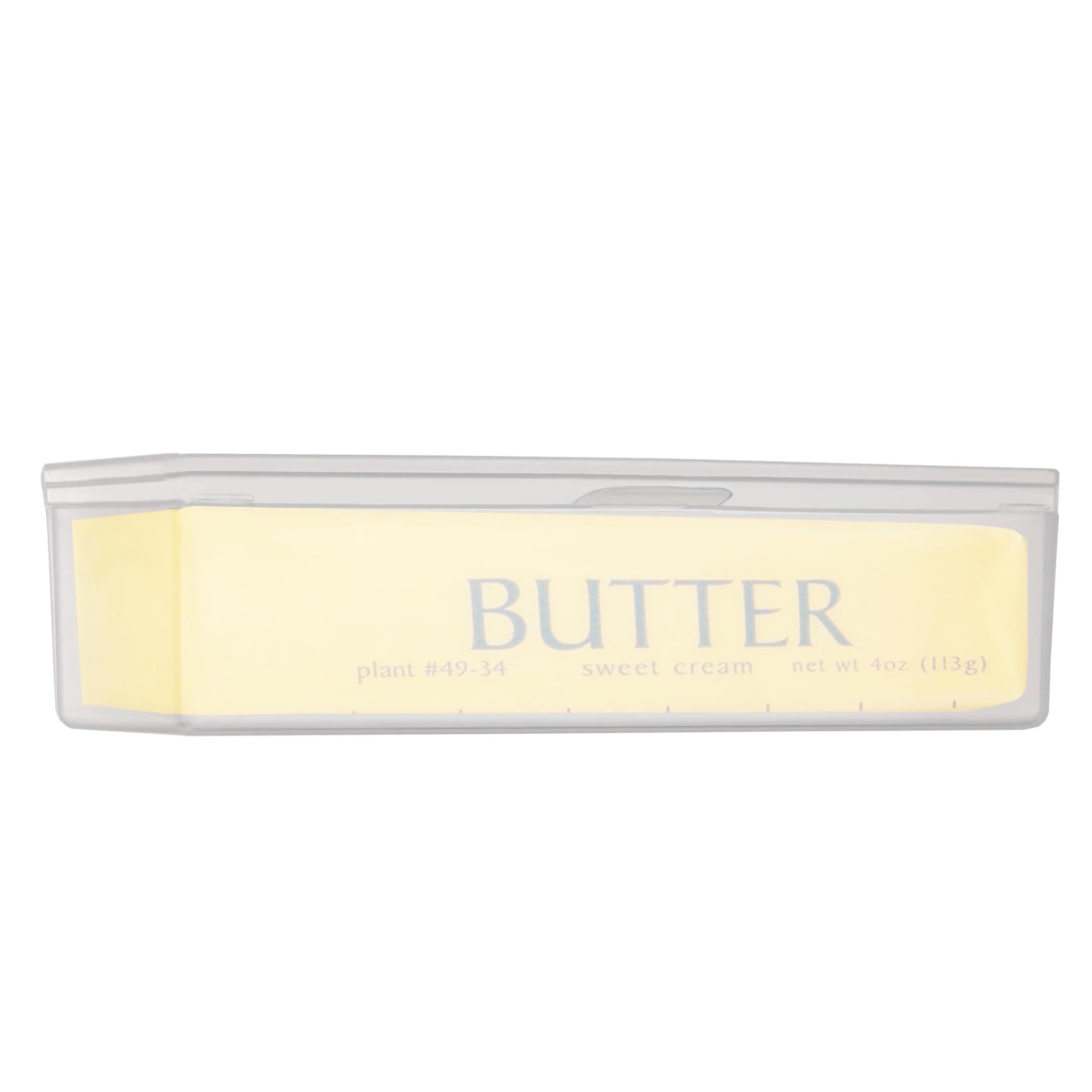 Single Stick Butter Container - Form Fitting Butter Dish Designed to Hold 1/4 lb of Butter, BPA-free Butter Dish with Lid, Durable Butter Keeper for Home Kitchen Décor