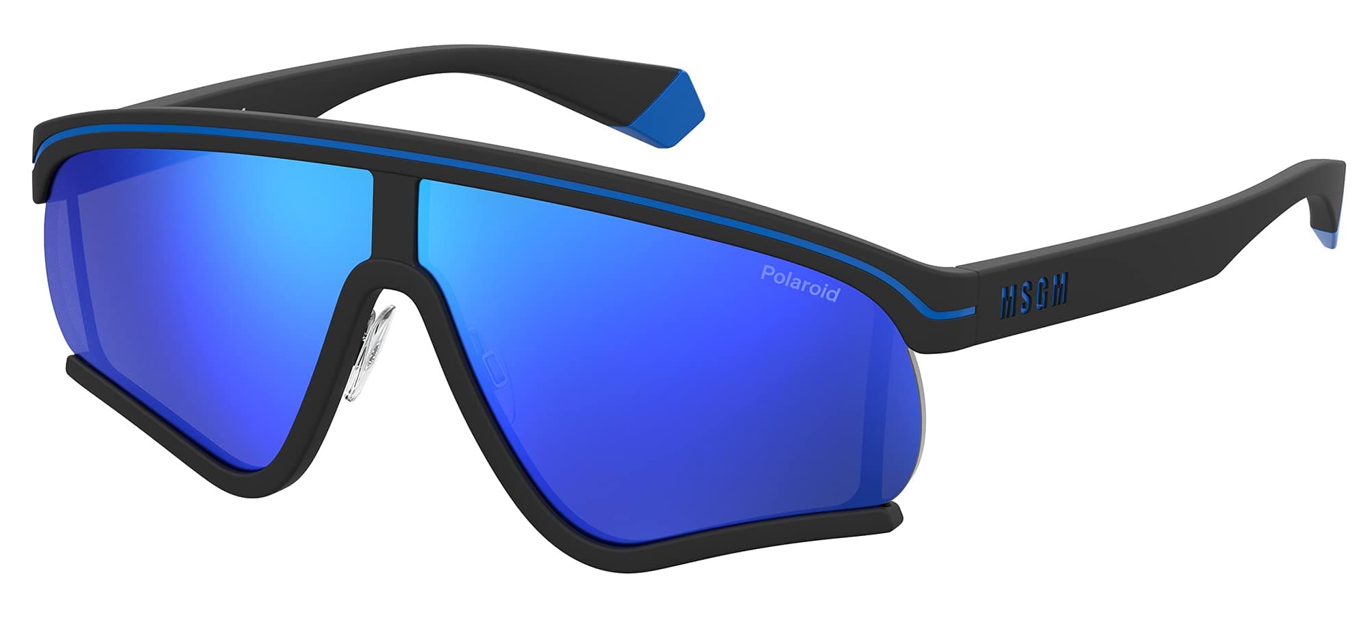 Polaroid Premium PLD MSGM 2/G D51 BLACK BLUE 68/04/150 UNISEX Sunglasses