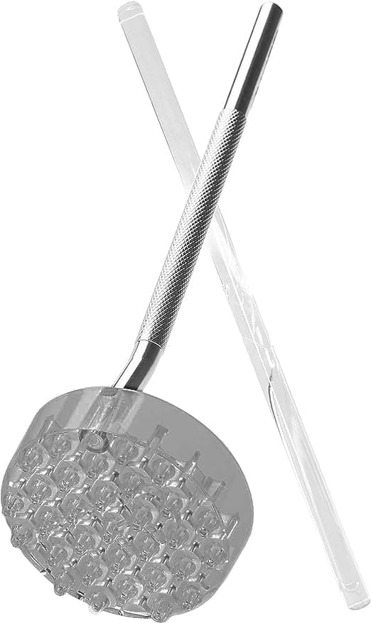 MELODRIP Pour Over Coffee Tool for Cleaner and Sweeter Brewing (Polished Handle and Smoke Grey Dish)