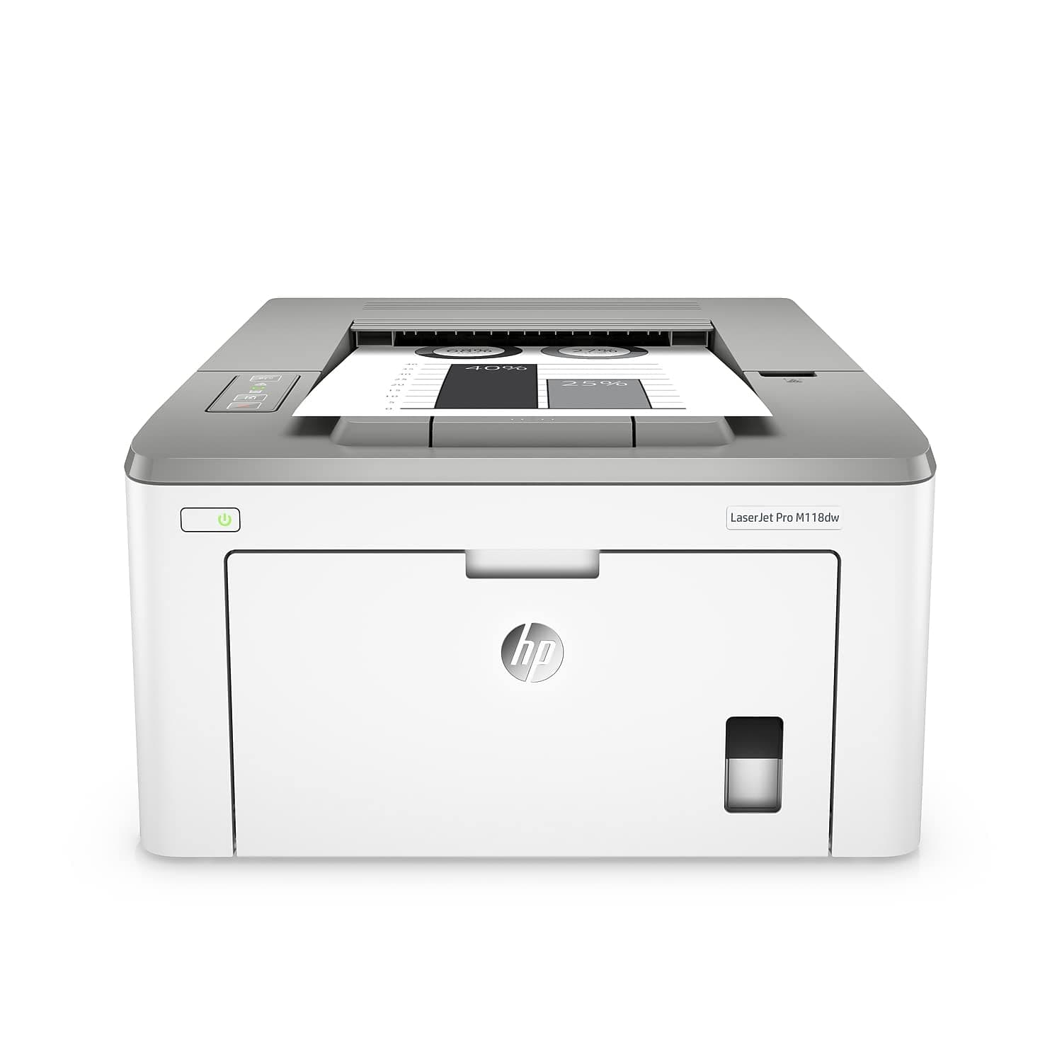 HP LaserJet Pro M118dw Wireless Monochrome Laser Printer, Auto Two-Sided Printing, Mobile Printing, Works with Alexa (4PA39A)