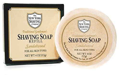 The New York Shaving Company Sandalwood Shaving Soap Refill