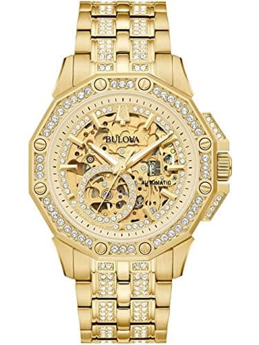 Bulova Automatic Watch 98A292, Gold