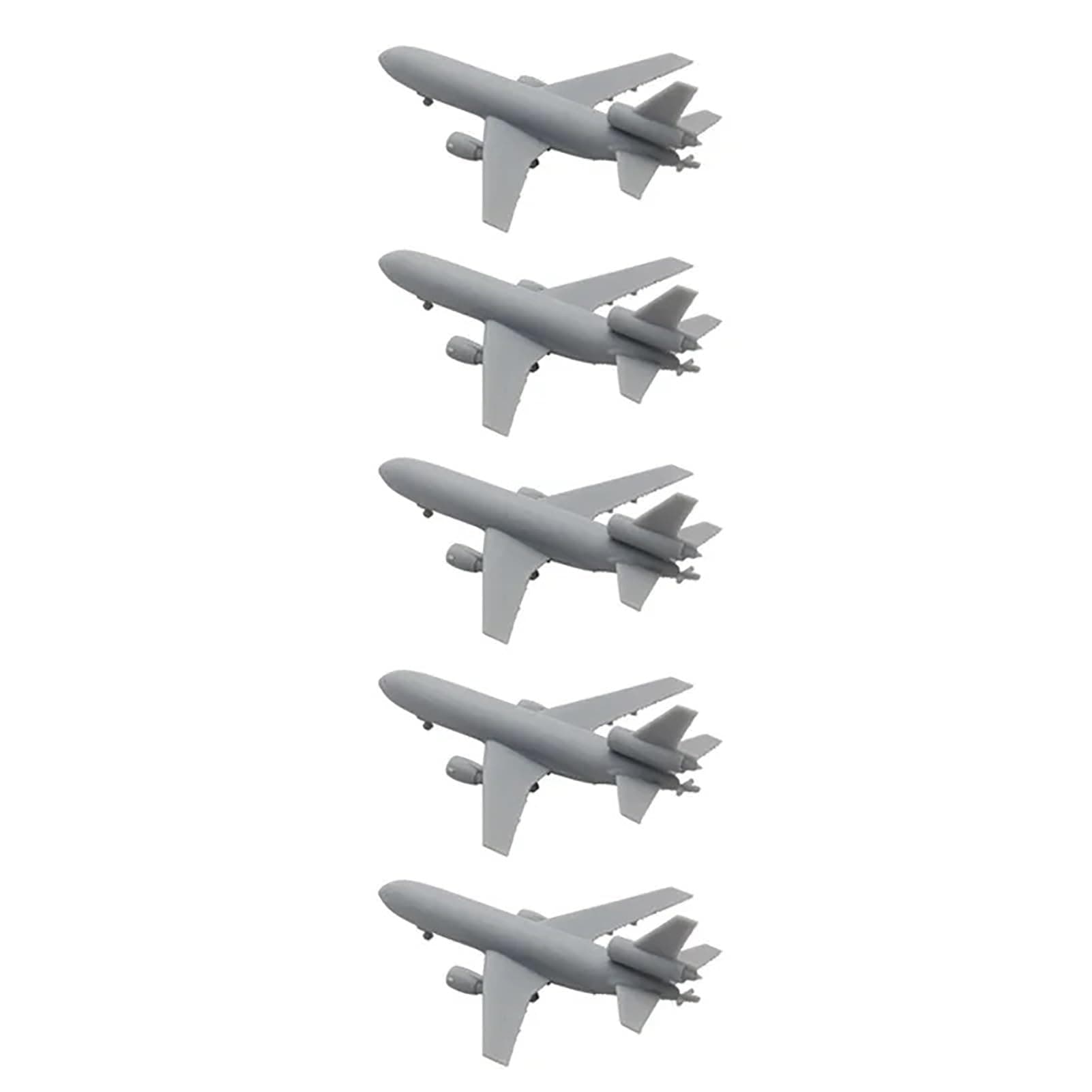 5PCS DIY Model 1/2000 1/700 Scale Aerial Refueling Aircraft KC-10 Supplement Tanker Extender Military Model Fans Collection(1/700(81mm))