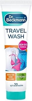 Dr. Beckmann Travel Wash | Clean laundry ON THE GO | up to 20 washes | 100ml