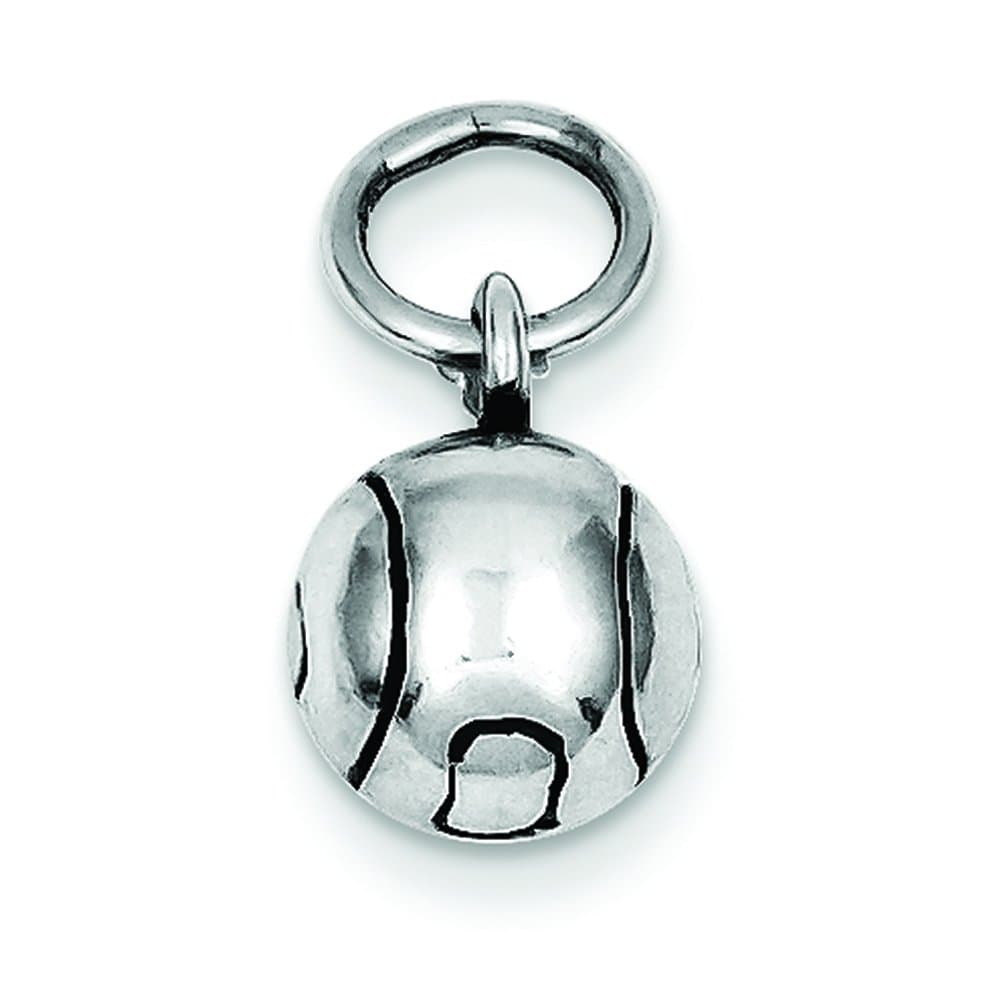 Sterling Silver Tennis Ball Charm