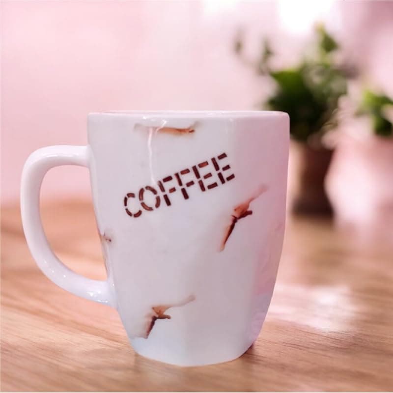 Ceramic Mug Coffee Mug, Stylish Ceramic Coffee Cup for Home & Office, Daily Use Mugs, Gift for Coffee Lovers