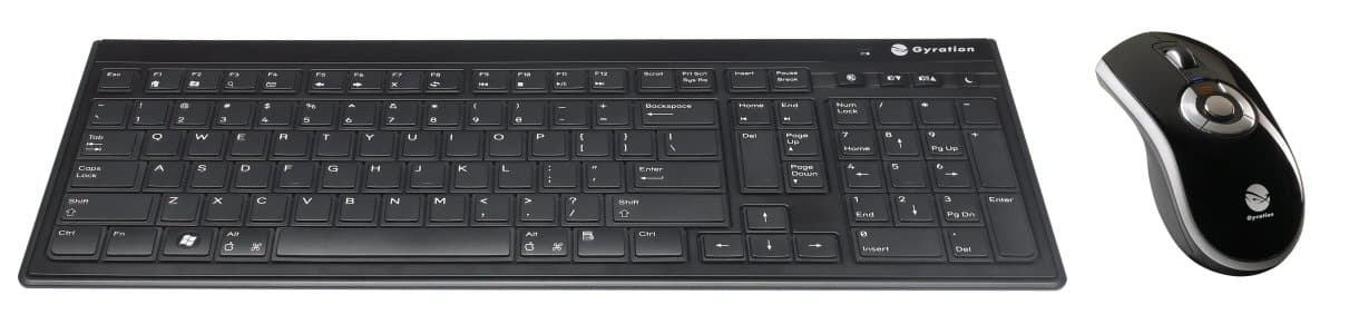 Gyration Air Mouse Elite with Low Profile Keyboard