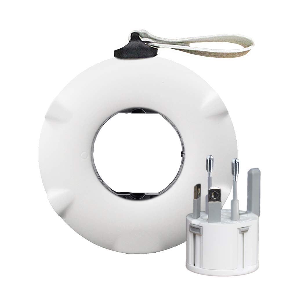 Bagel-(White) Universal Power Strip | Working from Home Essential