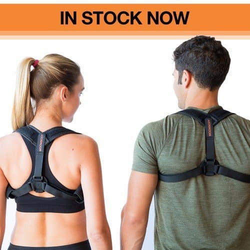 Posture Corrector for Women and Men, Comfortable Fully Adjustable, Clavicle Support for Back and Neck, Medical Orthopedic Brace, Easy to Use for Pain Relief.