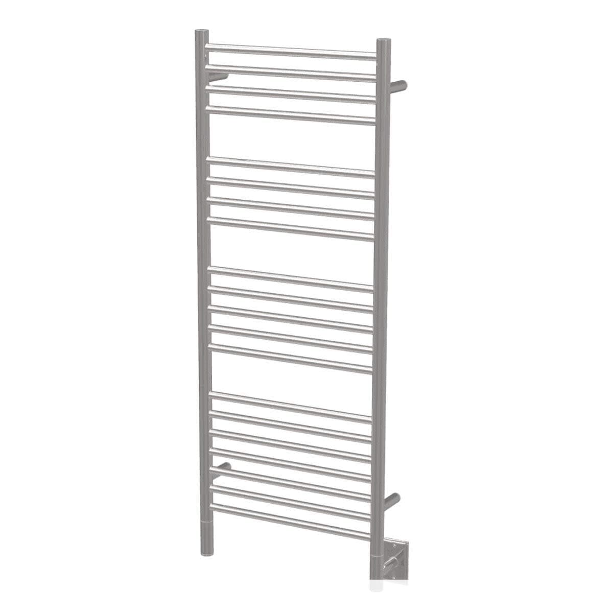 AmbaJeeves DSP-20 Model D 20-1/2" W x 52-3/4" H Straight Electric Heated Towel Warmer -Polished