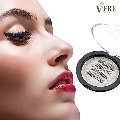 Magnetic Eyelashes, Glue Free False Eyelashes (Black)