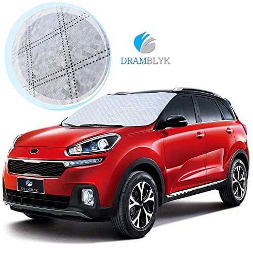 Windshield Cover – Snow Car Cover - Ice Windshield Wipers - Waterproof & Windproof & Dustproof Cover - Frost guard Windshield - Auto Sun Shade for Cars, Trucks, Vans, and SUVs