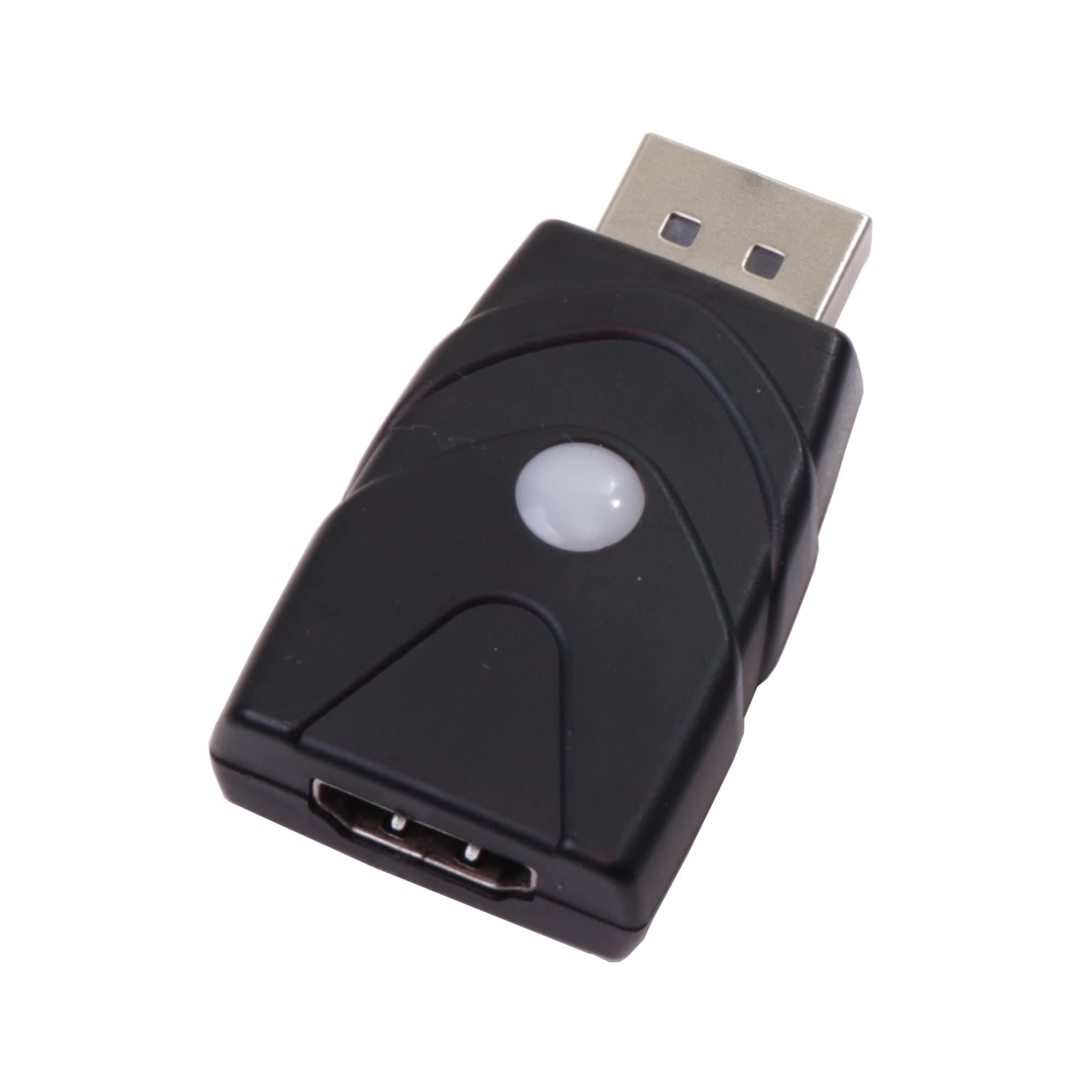 THWT Displayport 1.2 to HDMI 2.0 EDID Emulator (Model: DPH-EWB), Support EDID Copy and Emulation, Preset 1080p