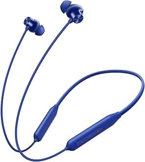 Bullets Wireless Z2 ENC Bluetooth in-Ear Earphones with Mic, 28 Hrs Battery (Blue)