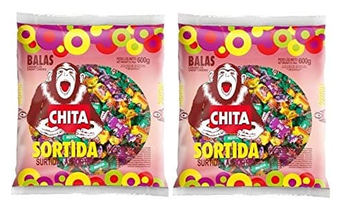Balas Sortidas 600 grs. - 2 Pack/Assorted Chewable Candies 21.16 oz. - 2 Pack._AB