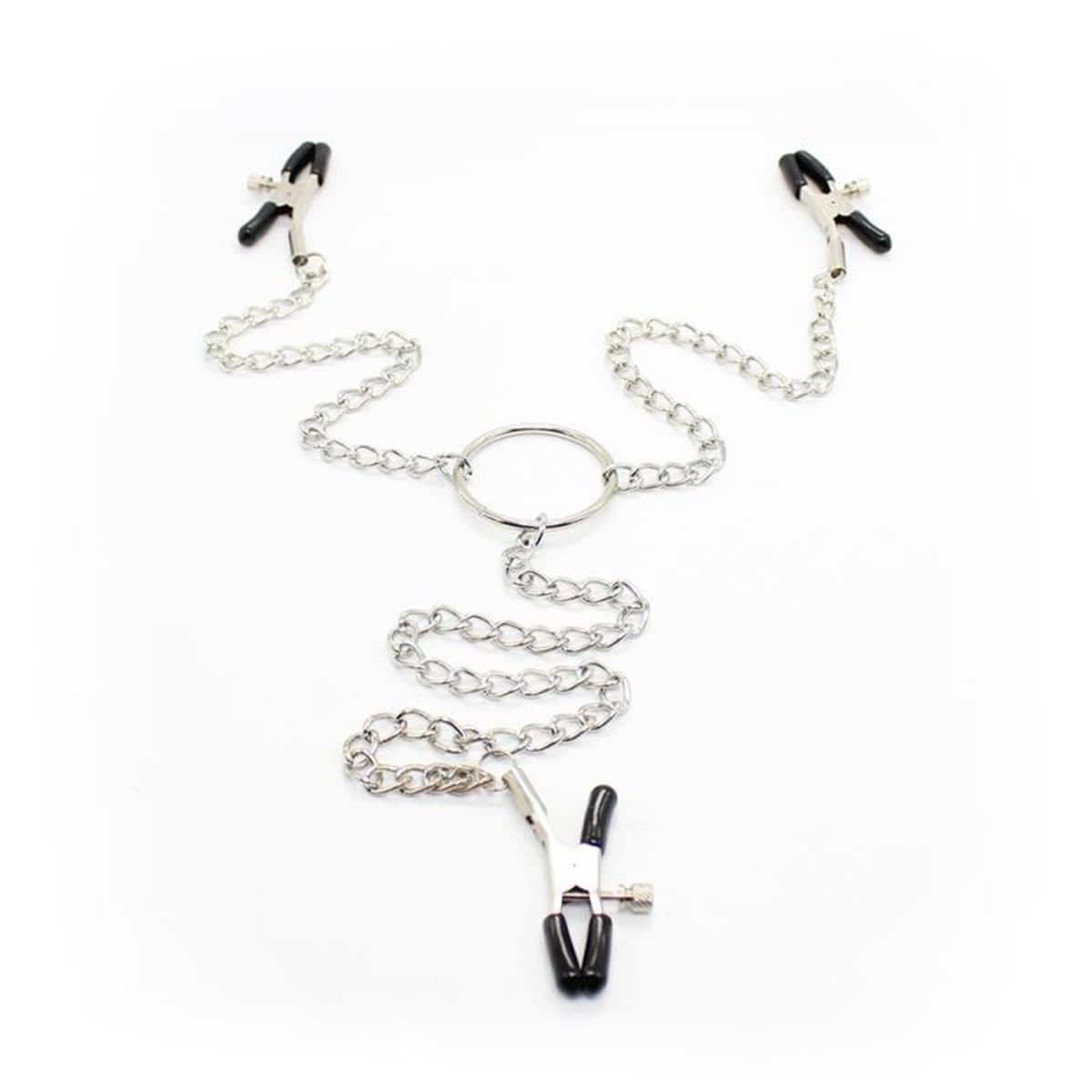 Adjustable Clips Three Heads Clamps with Chain