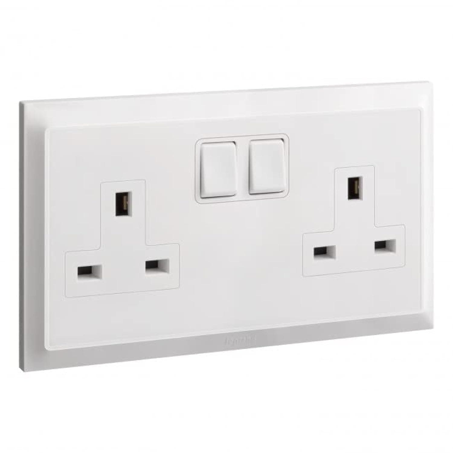 LEGRAND BELANKO S 13A DOUBLE SWITCHED SOCKET WHITE