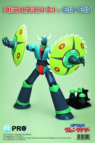 HL Pro Grendizer Metaltech MT04: Gin Gin Die-Cast Figure