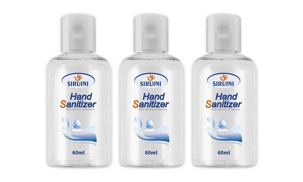 Siruini Hand Sanitizer 60ml - 2, 3, 5 pack (3 pack)