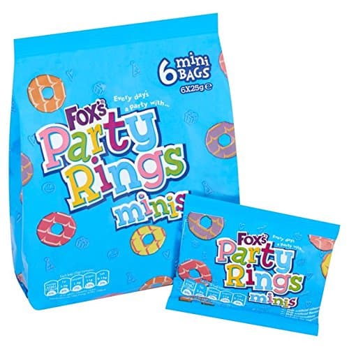 Mini Party Rings 6 x 25g