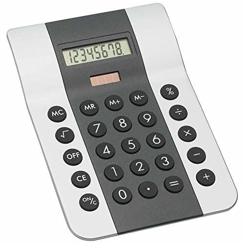Mitaki-JapanR Silver/Blk Calculator by BF Systems
