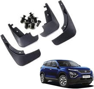 Autokaar O E Type Car Mud Flap Box Shape Splash Protection Guard Tyre Flap Complete Set of Front & Rear Tires for Maruti Suzuki Swift 2024 Onwards