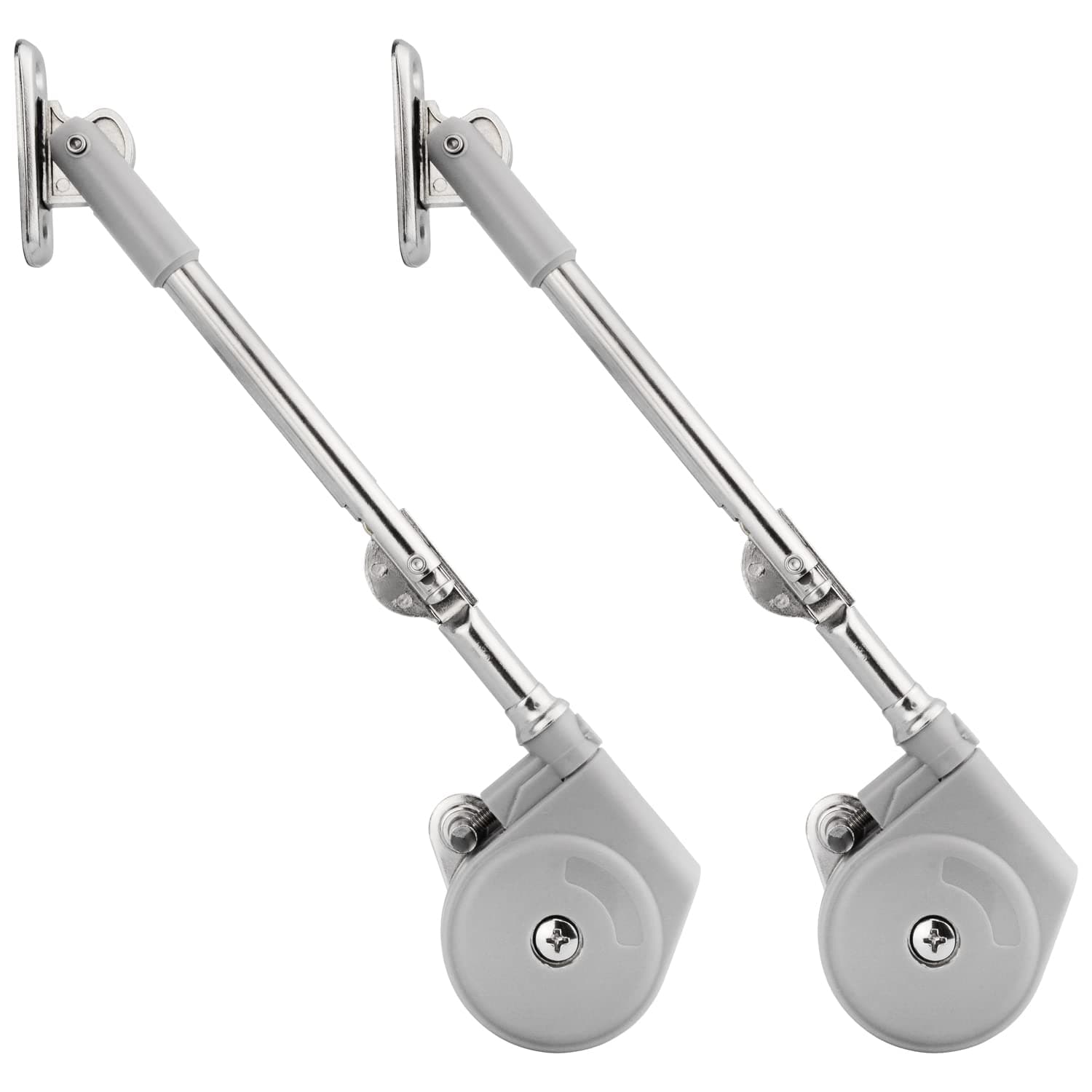 Lid Stay 105 Degree Open with Soft Close, Lid Support for Toy Box and Upward Top-Opening Flap Doors, Easy to Install，Comes with Original Design Installation Card (Pack of 2)